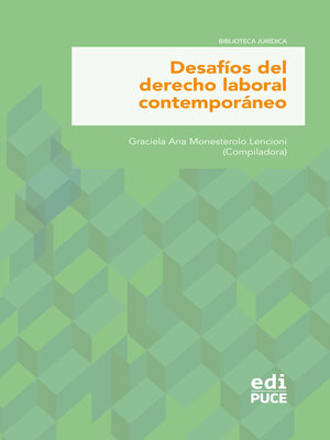 cover image of Desafíos del derecho laboral contemporáneo